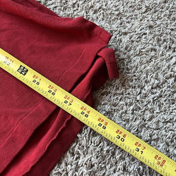 Polo Ralph Lauren Long-Sleeve Polo Shirt red Wine Men's Size Large Casual - Picture 6 of 8
